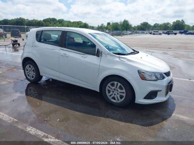 CHEVROLET SONIC 2017 1g1jg6sh9h4177861