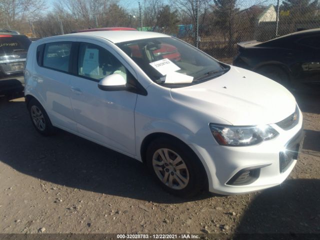 CHEVROLET SONIC 2017 1g1jg6shxh4173320