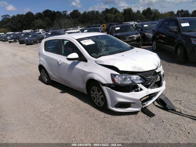 CHEVROLET SONIC 2018 1g1jg6shxj4112880