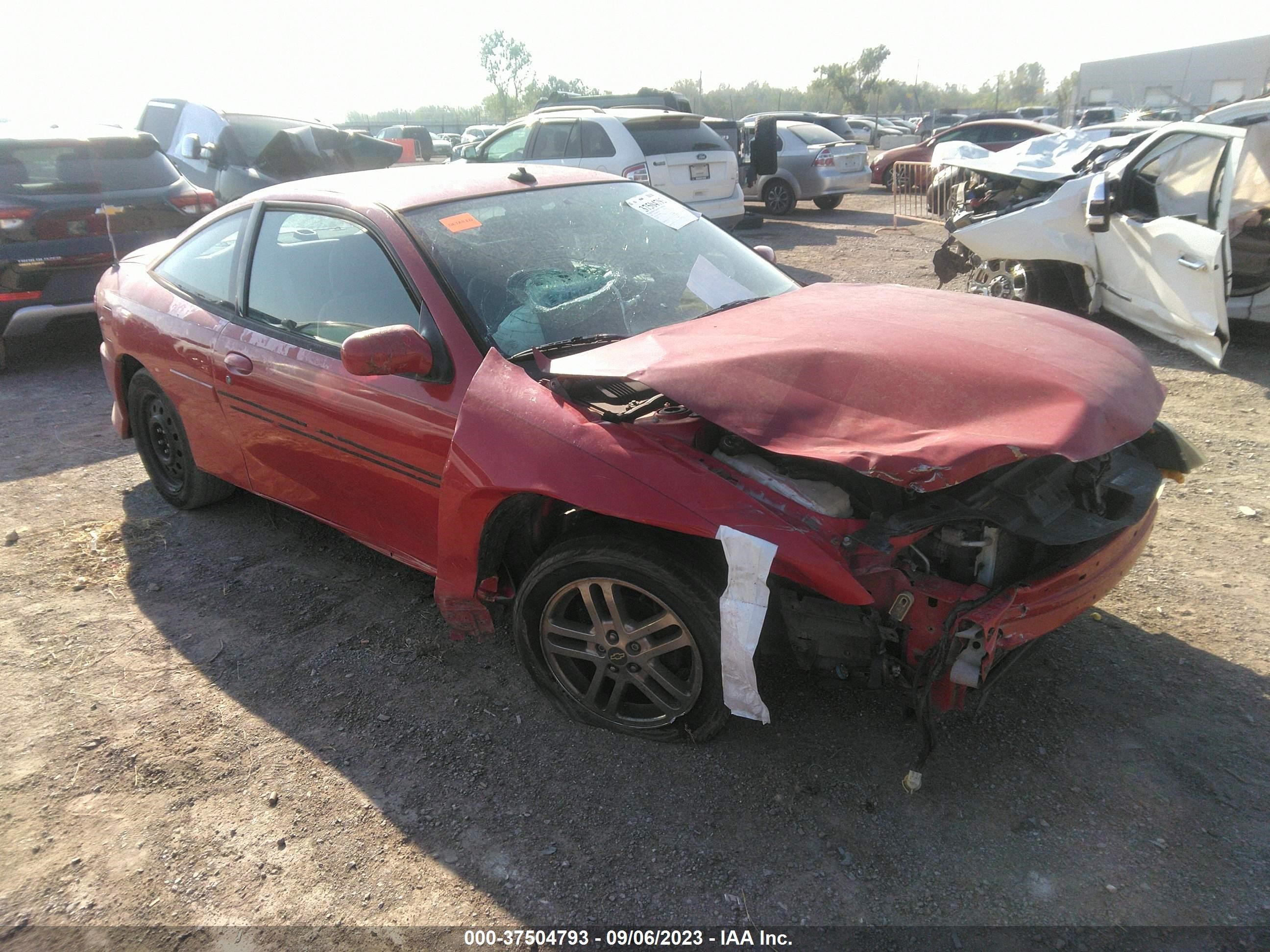 CHEVROLET CAVALIER 2003 1g1jh12f737248352