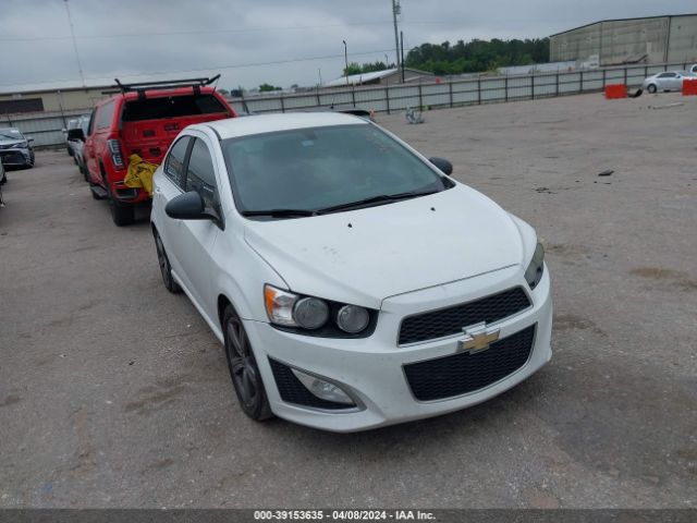 CHEVROLET SONIC 2014 1g1jh5sb4e4176048