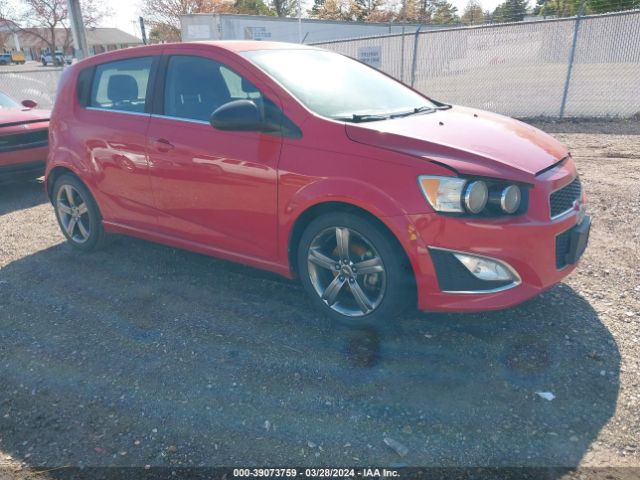 CHEVROLET SONIC 2013 1g1jh6sb2d4188915