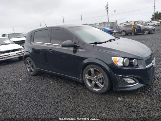 CHEVROLET SONIC 2013 1g1jh6sb2d4250331