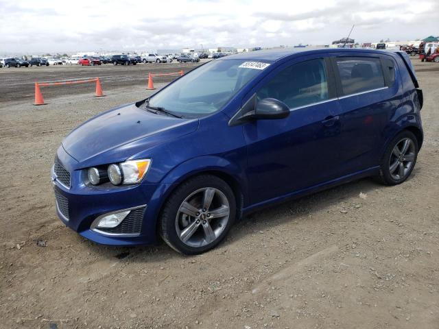 CHEVROLET SONIC RS 2014 1g1jh6sb2e4130885