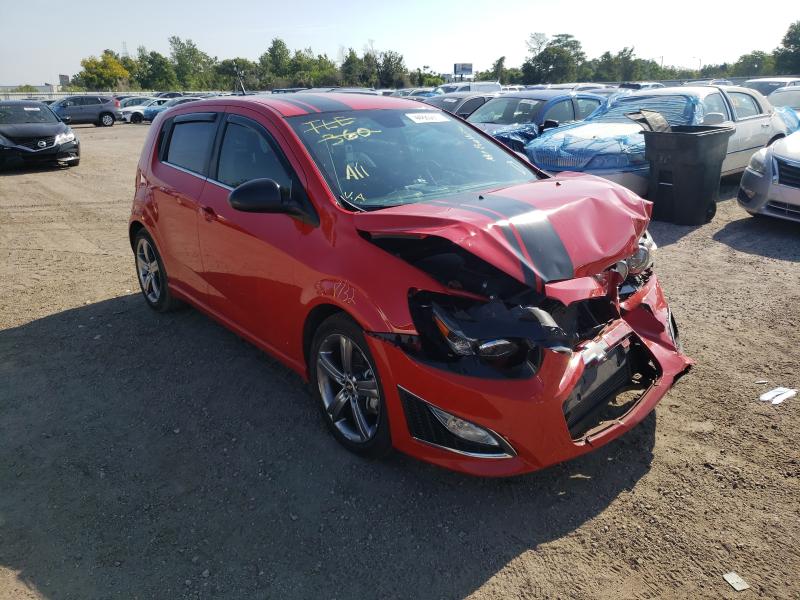 CHEVROLET SONIC RS 2013 1g1jh6sb3d4214681