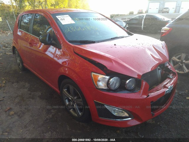 CHEVROLET SONIC 2013 1g1jh6sb5d4168545