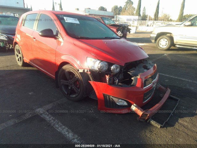 CHEVROLET SONIC 2013 1g1jh6sb5d4215363