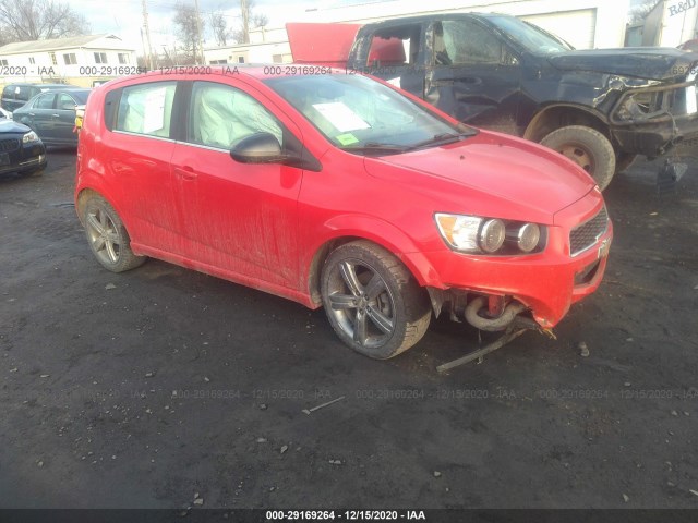 CHEVROLET SONIC 2015 1g1jh6sb6f4127893