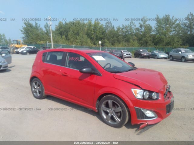 CHEVROLET SONIC 2013 1g1jh6sb7d4189705