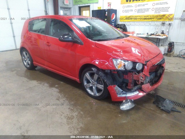 CHEVROLET SONIC 2013 1g1jh6sb8d4157426