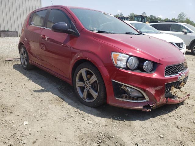 CHEVROLET SONIC RS 2014 1g1jh6sb8e4145360