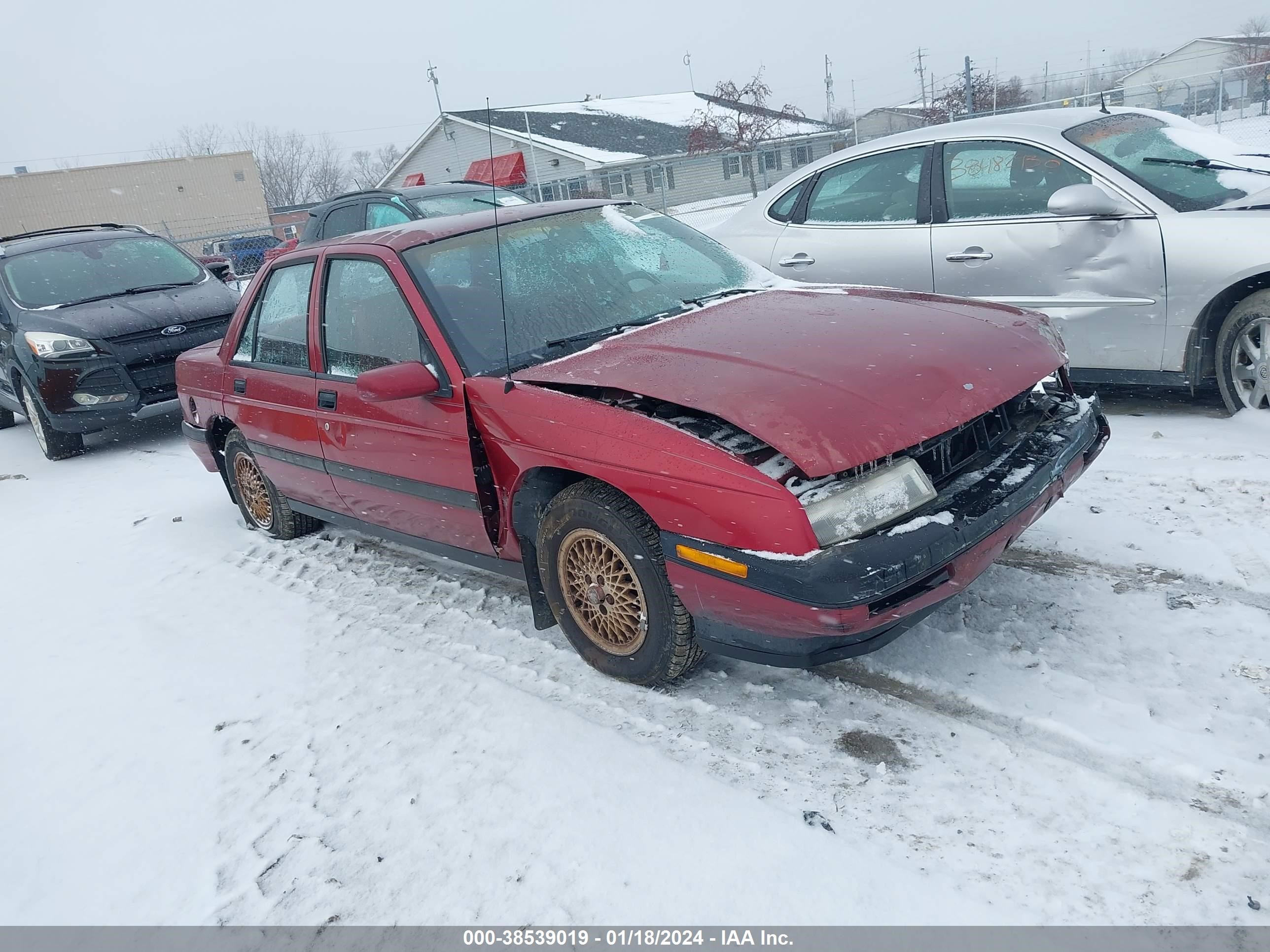 CHEVROLET CORSICA 1993 1g1lt53txpy167199