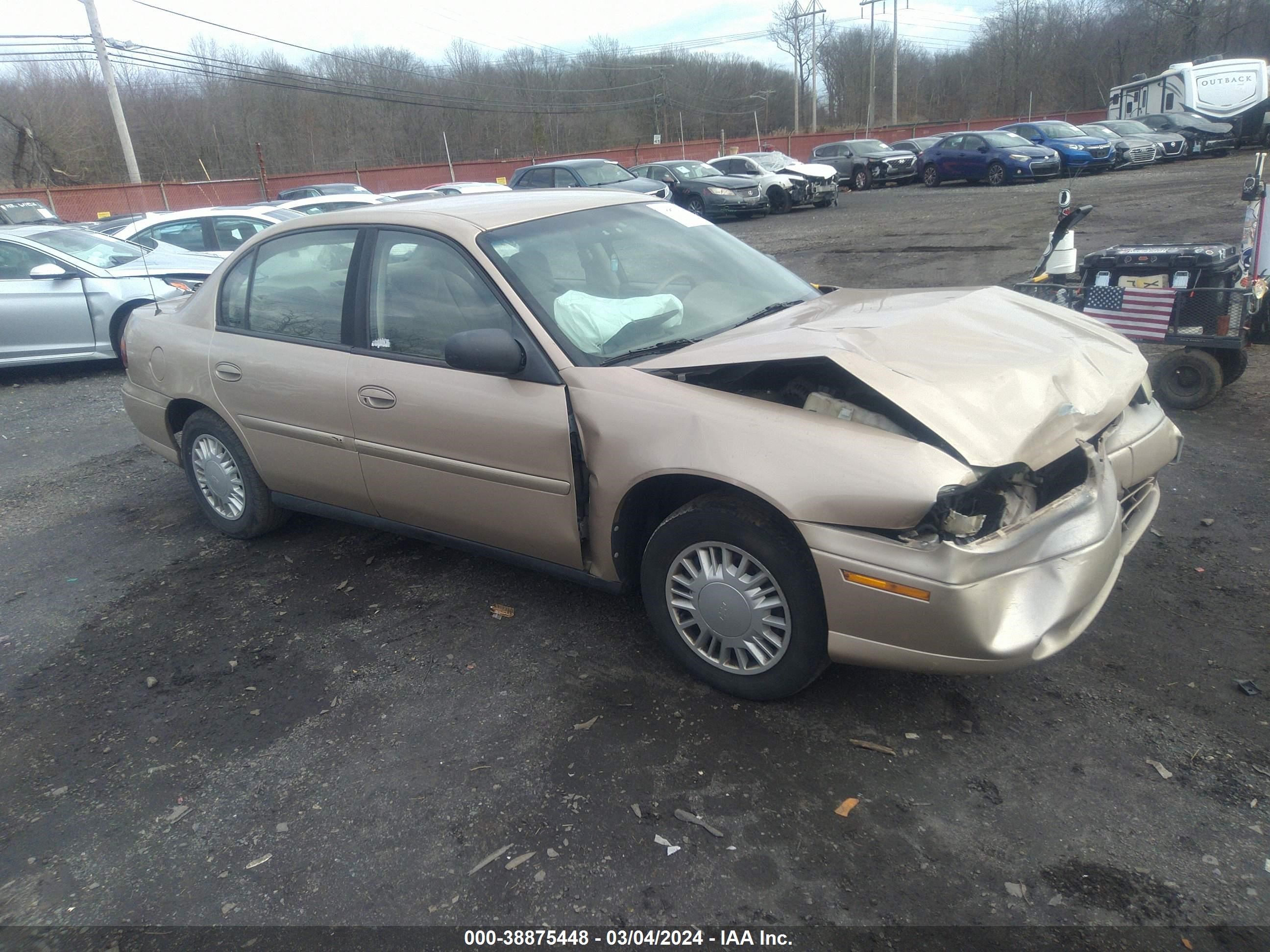 CHEVROLET MALIBU 2001 1g1nd52j216192283