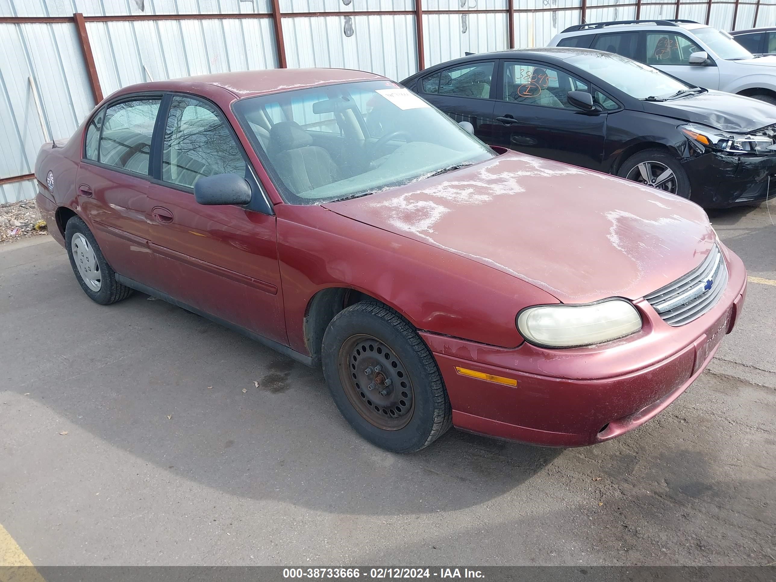 CHEVROLET MALIBU 2003 1g1nd52j43m514680