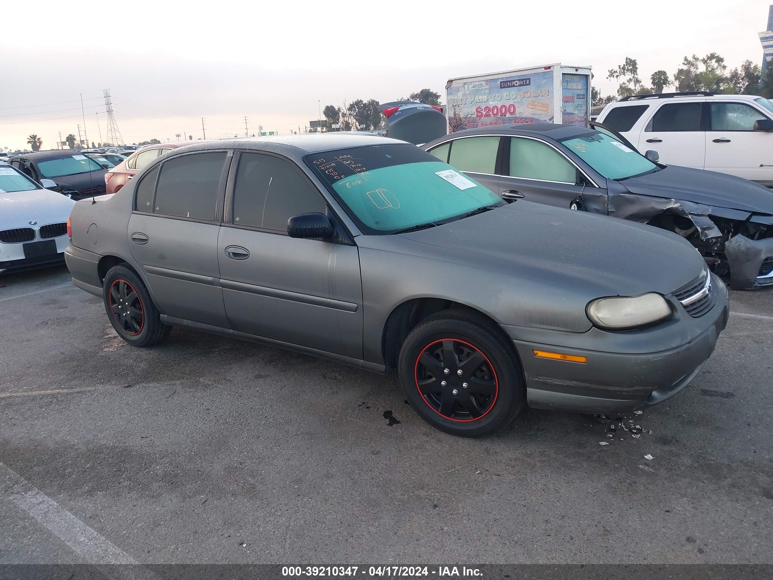 CHEVROLET MALIBU 2003 1g1nd52j43m562485