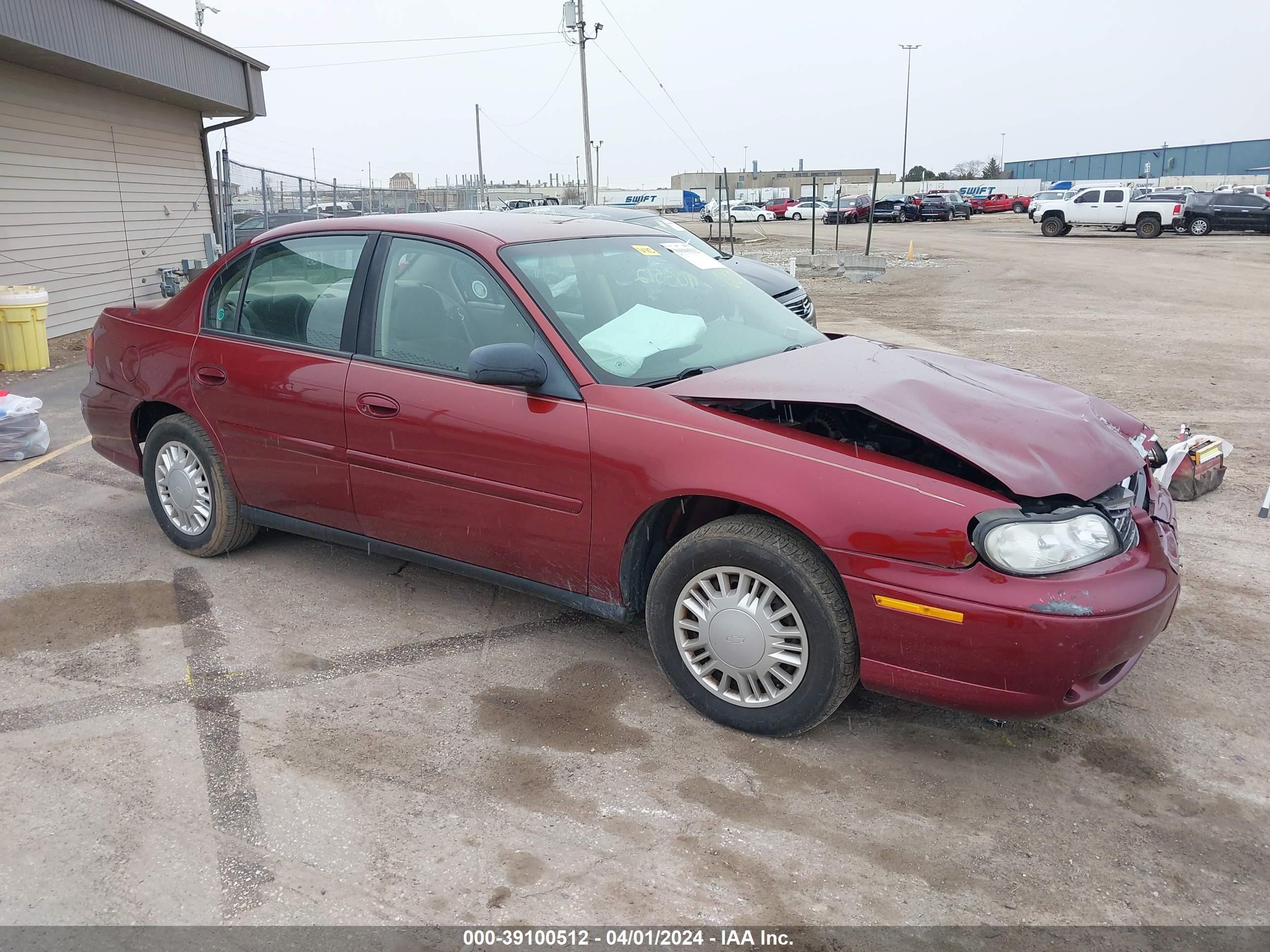 CHEVROLET MALIBU 2003 1g1nd52j73m588711