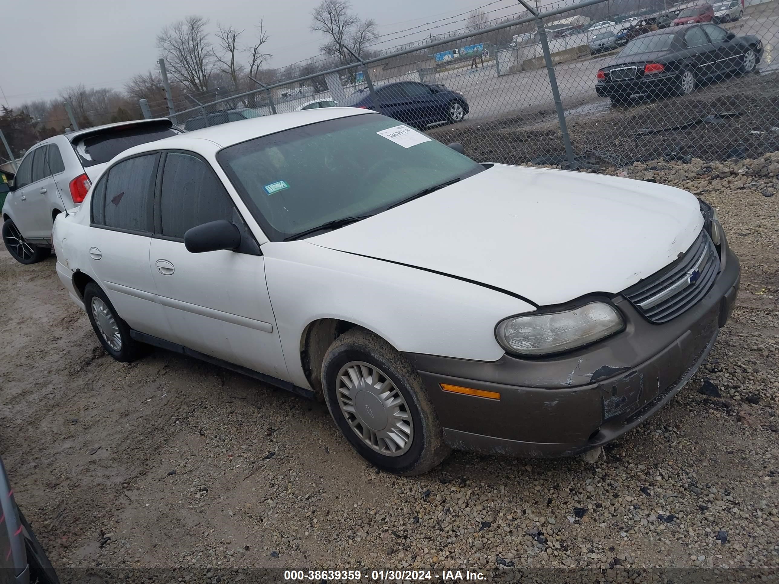 CHEVROLET MALIBU 2001 1g1nd52jx16100806