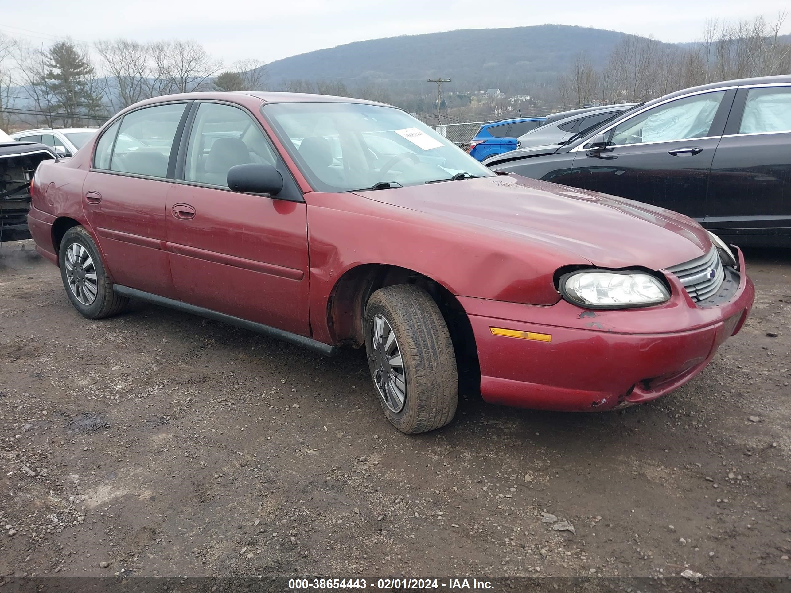 CHEVROLET MALIBU 2003 1g1nd52jx3m733661