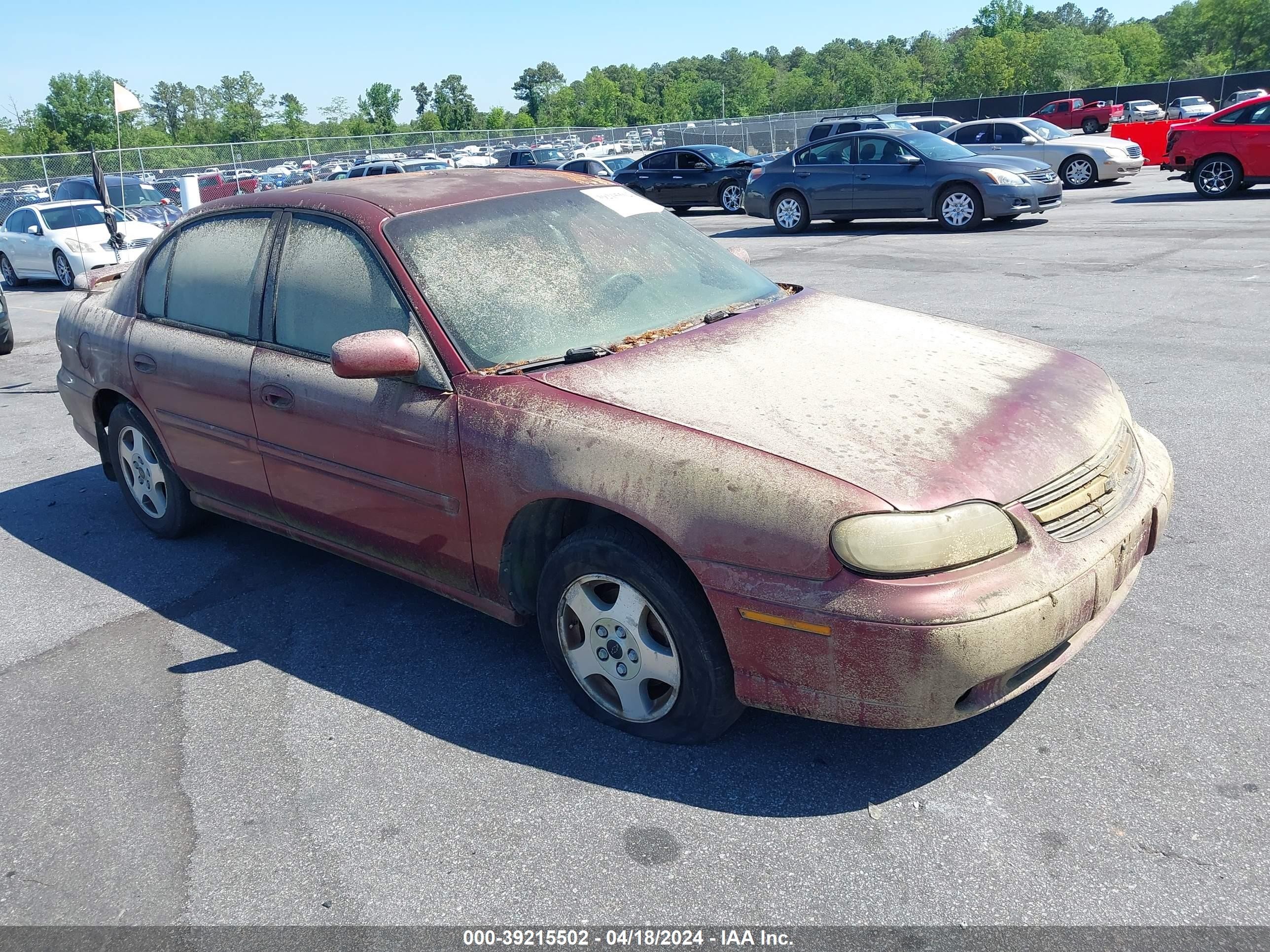 CHEVROLET MALIBU 2002 1g1ne52j52m681772