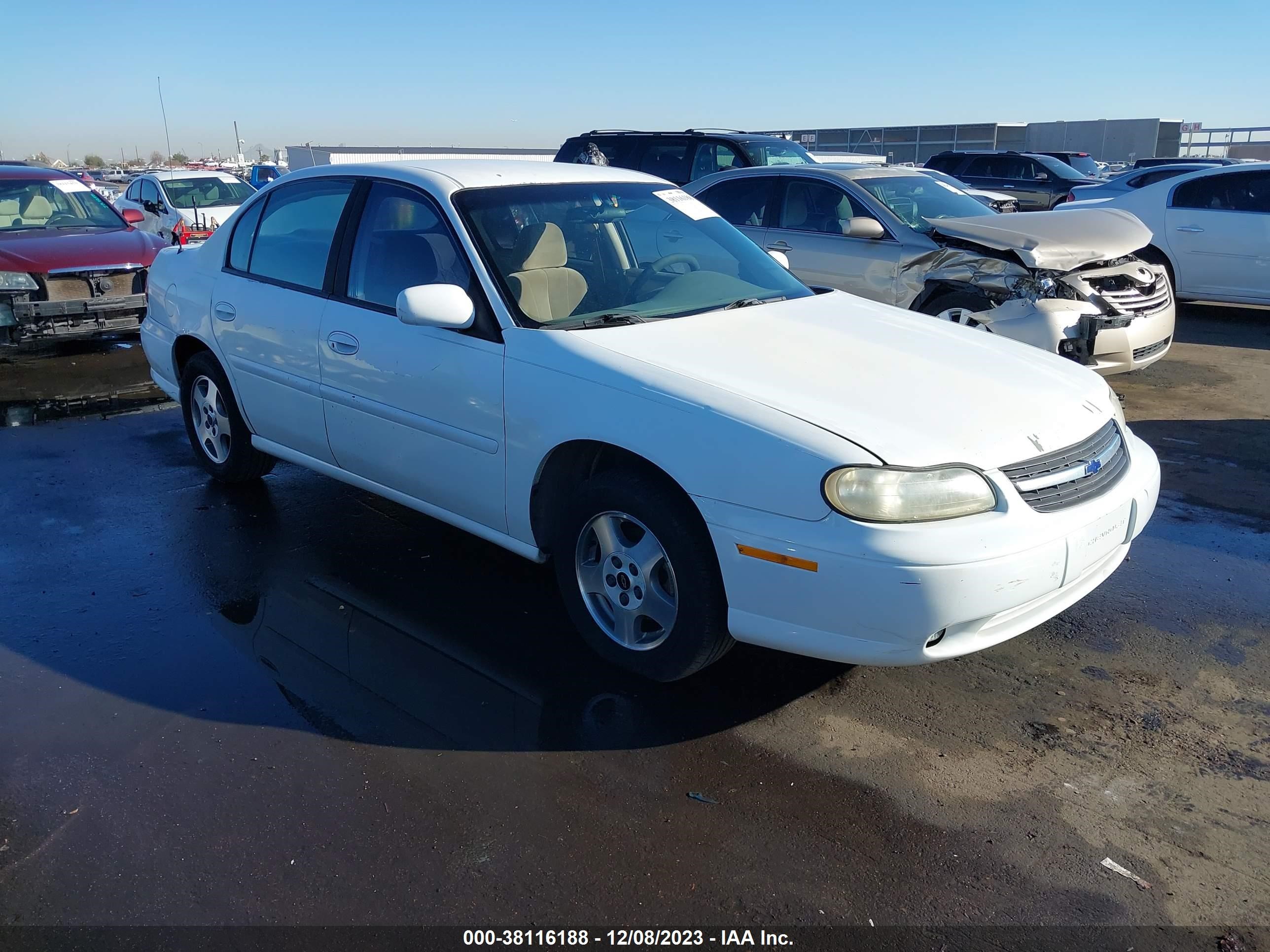 CHEVROLET MALIBU 2003 1g1ne52j53m531694