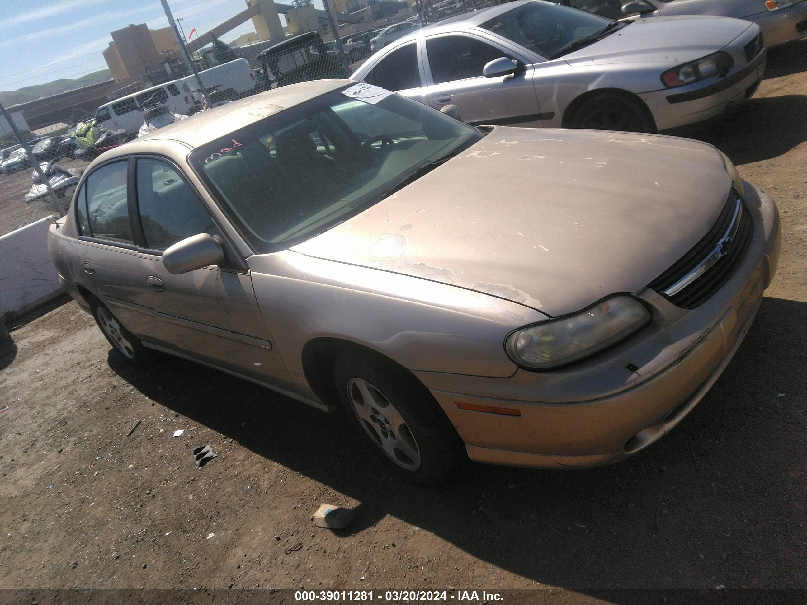 CHEVROLET MALIBU 2003 1g1ne52j53m685581