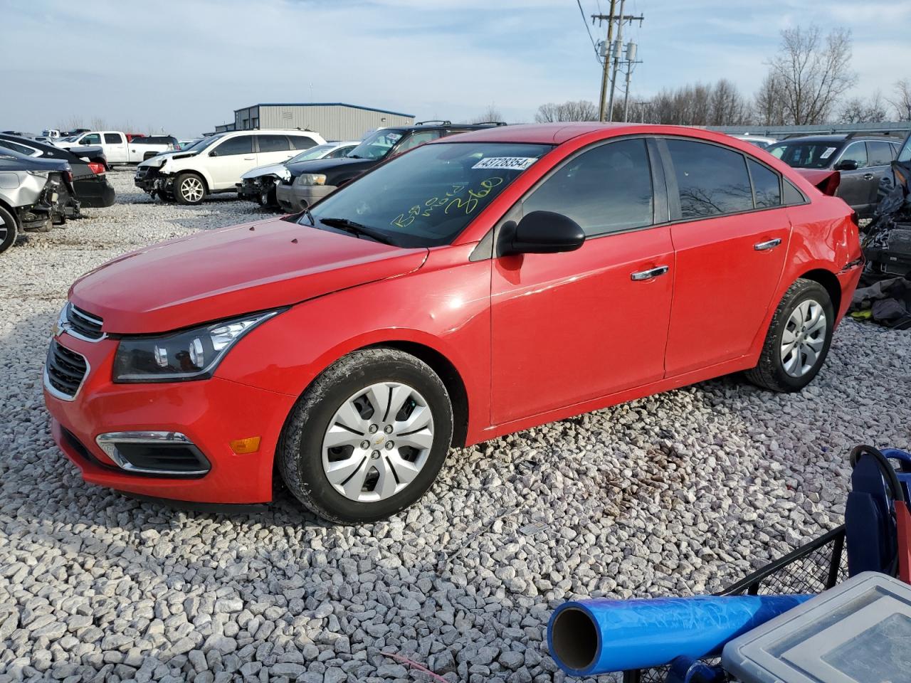 CHEVROLET CRUZE 2015 1g1p15sh9f7165291