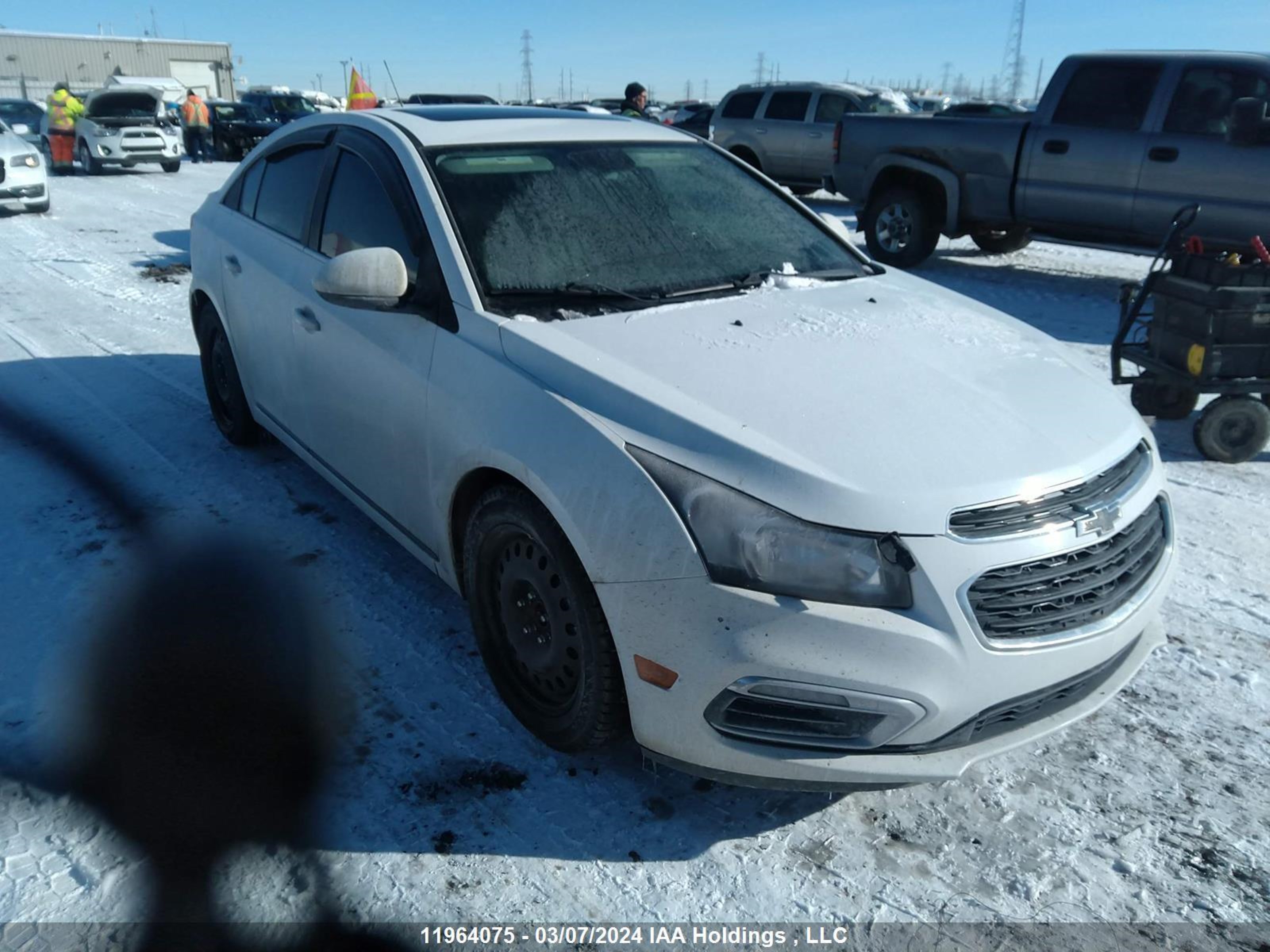 CHEVROLET CRUZE 2015 1g1p75sz2f7269239