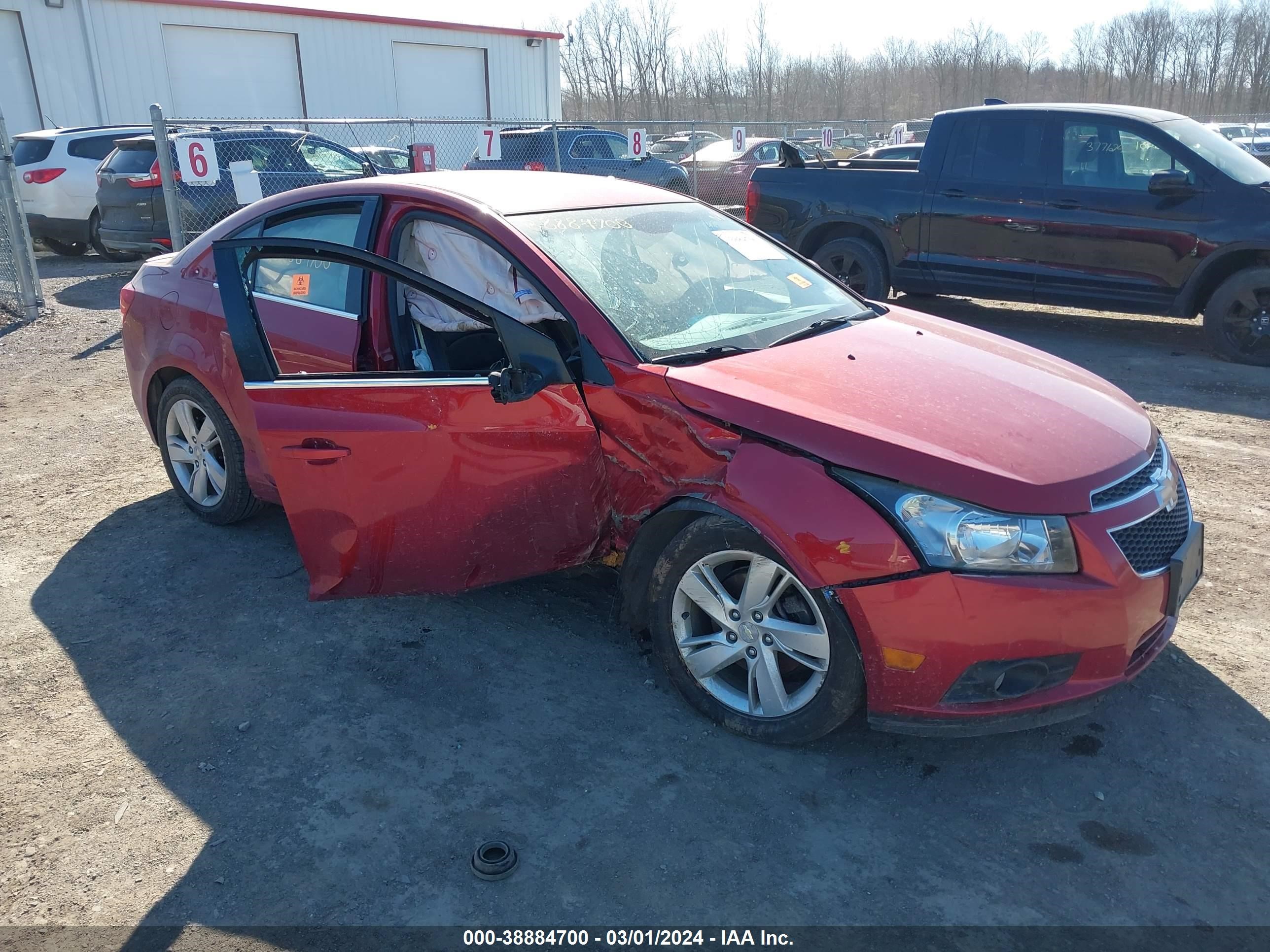 CHEVROLET CRUZE 2014 1g1p75sz4e7332971