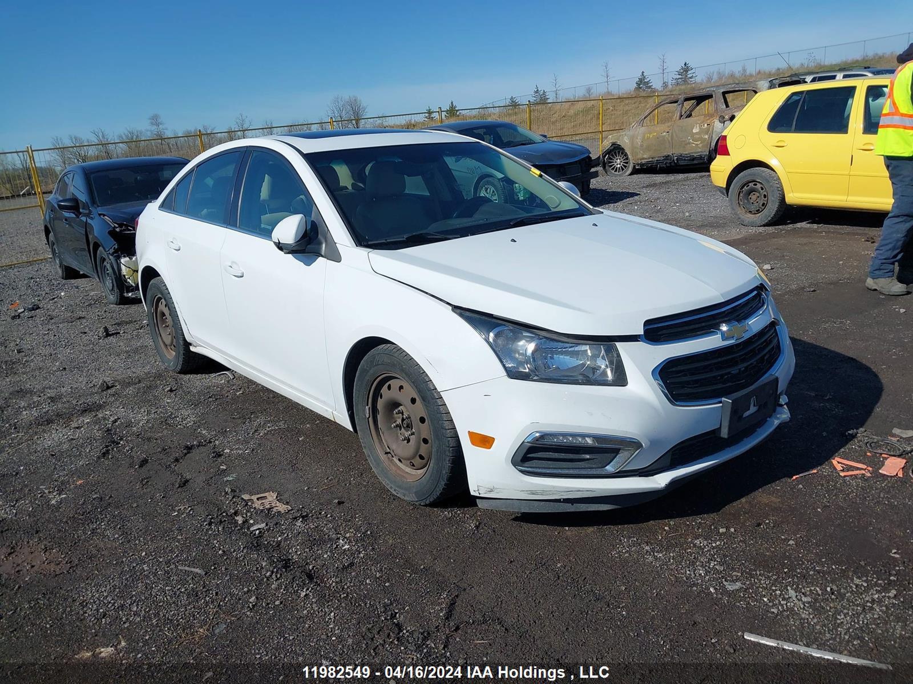 CHEVROLET CRUZE 2015 1g1p75sz7f7166950