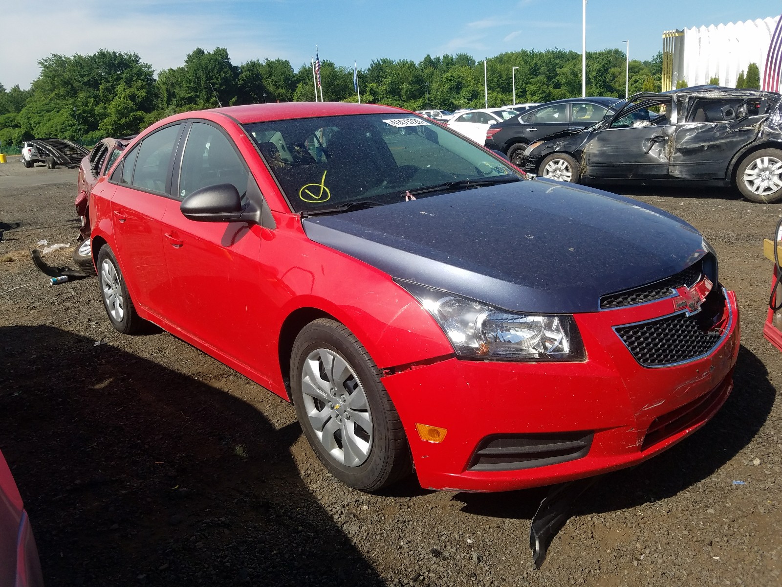 CHEVROLET CRUZE LS 2014 1g1pa5sg0e7438978