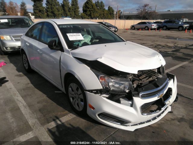 CHEVROLET CRUZE 2015 1g1pa5sg1f7127710