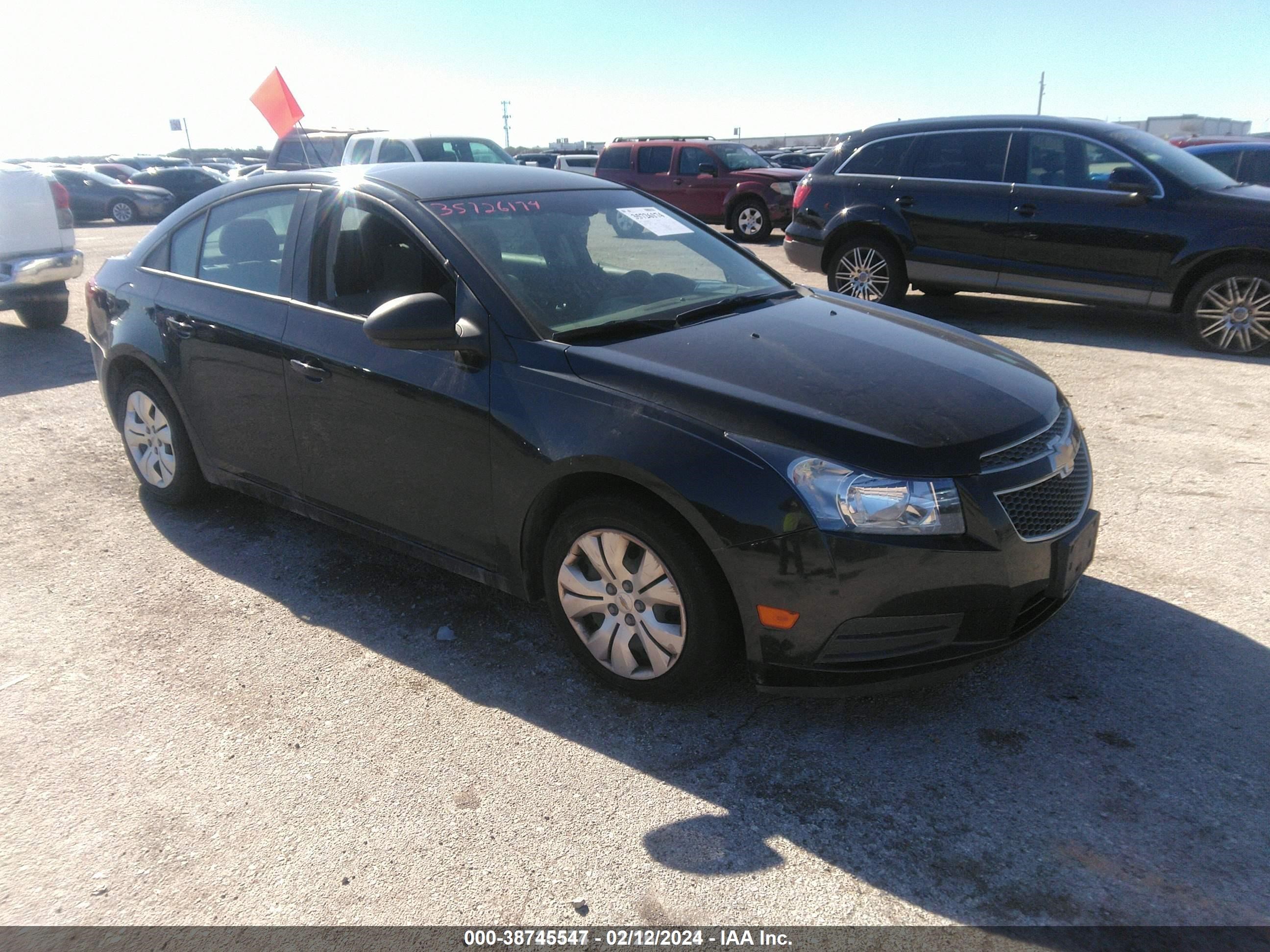 CHEVROLET CRUZE 2014 1g1pa5sh0e7168398