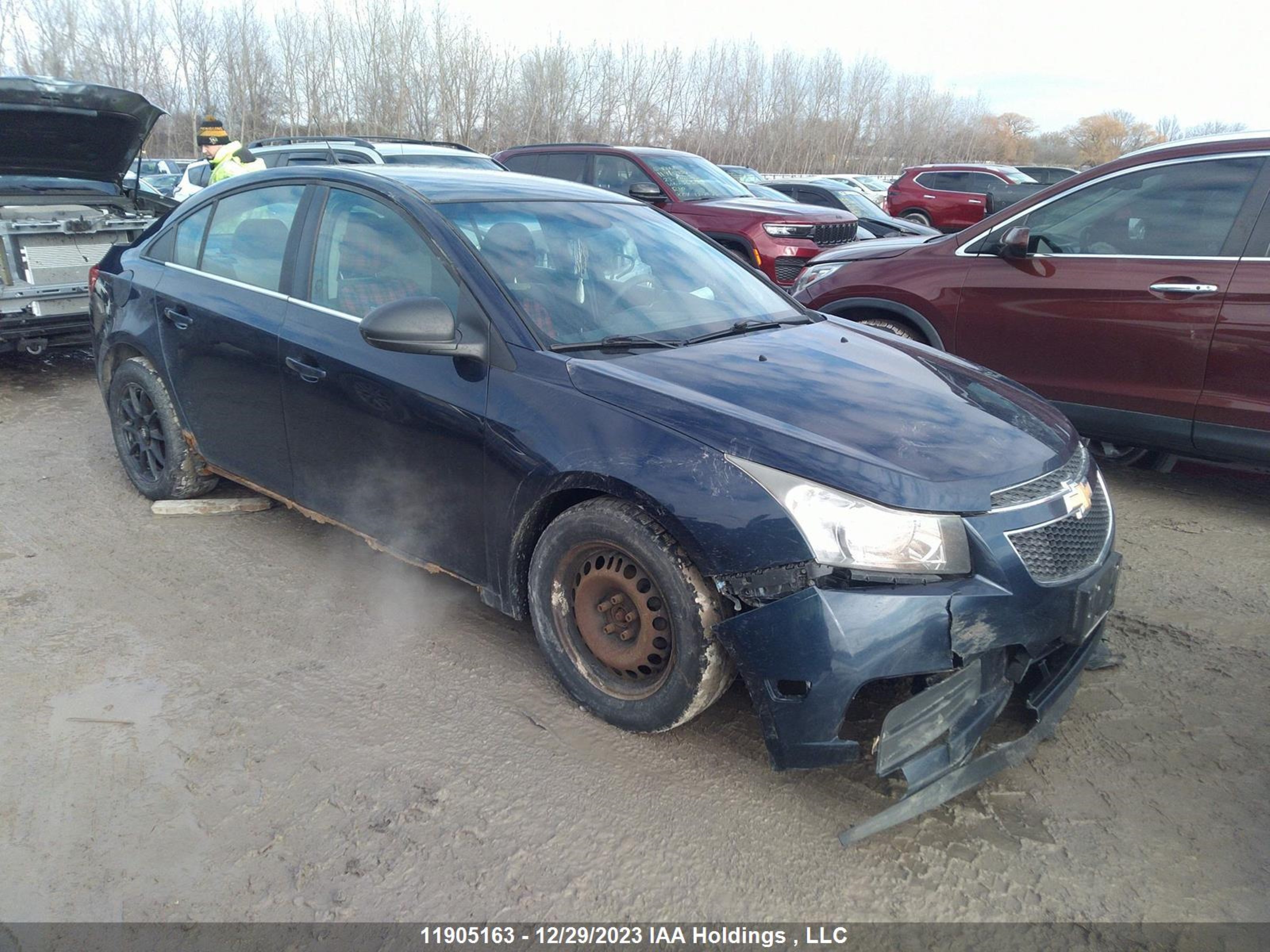 CHEVROLET CRUZE 2011 1g1pa5sh2b7216494