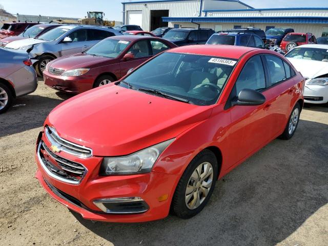 CHEVROLET CRUZE LS 2015 1g1pa5sh2f7131418