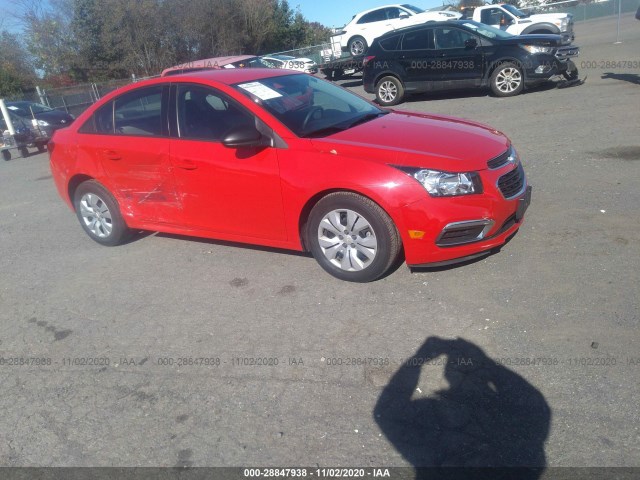 CHEVROLET CRUZE 2015 1g1pa5sh2f7149532