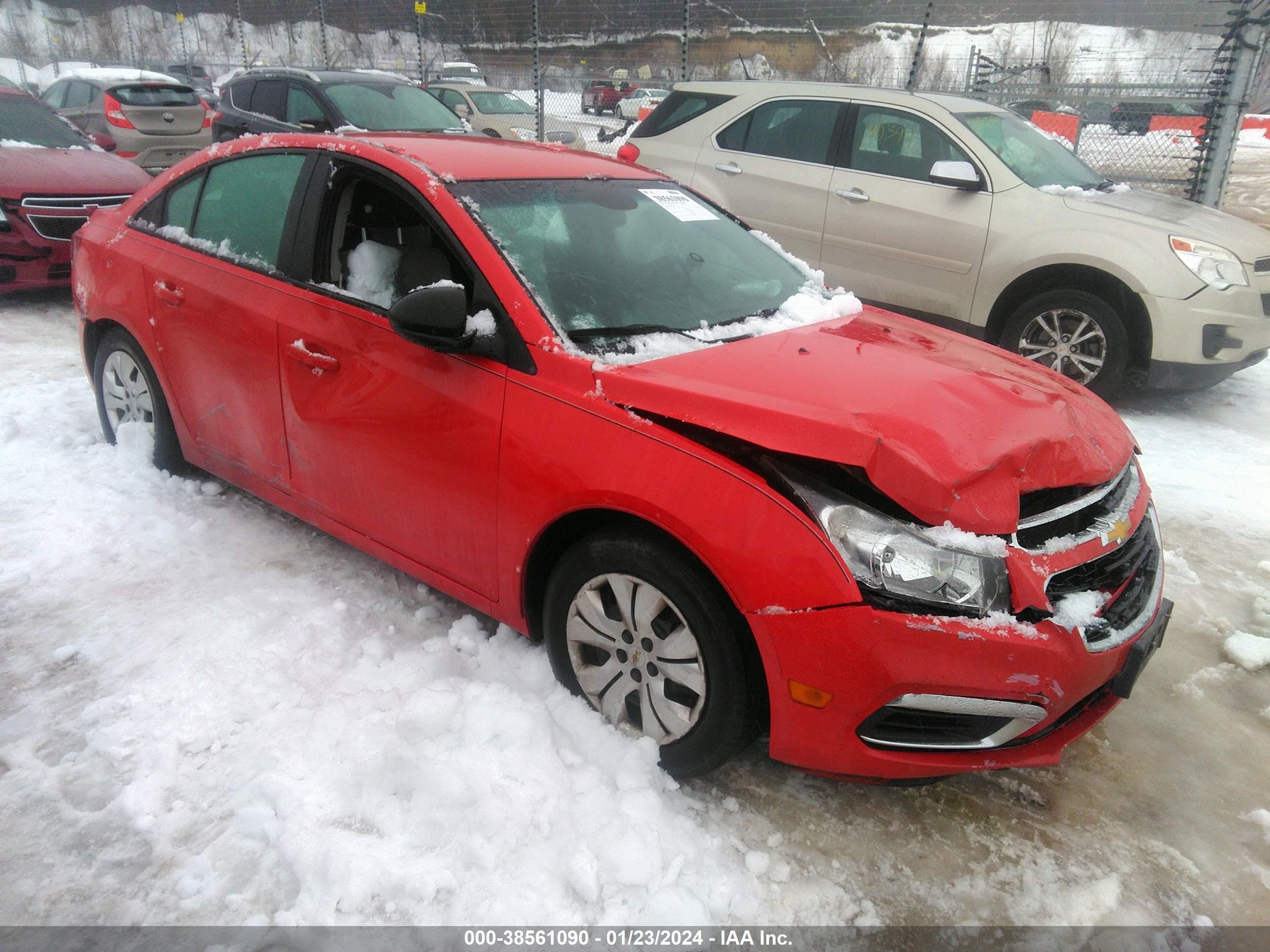 CHEVROLET CRUZE 2015 1g1pa5sh2f7182594