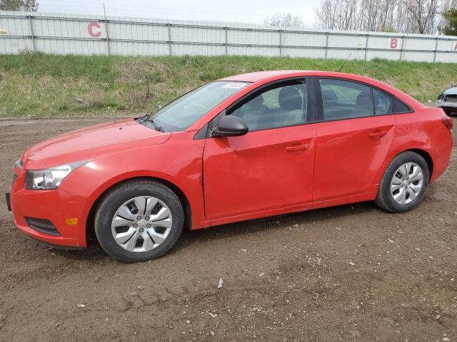 CHEVROLET CRUZE 2014 1g1pa5sh3e7281634