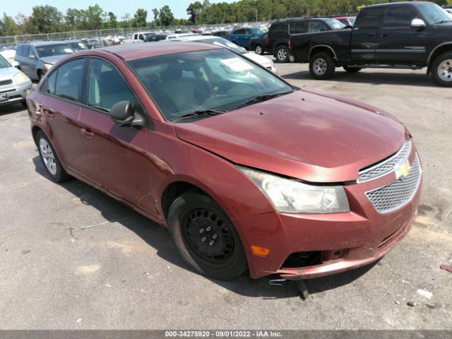 CHEVROLET CRUZE 2013 1g1pa5sh4d7101446