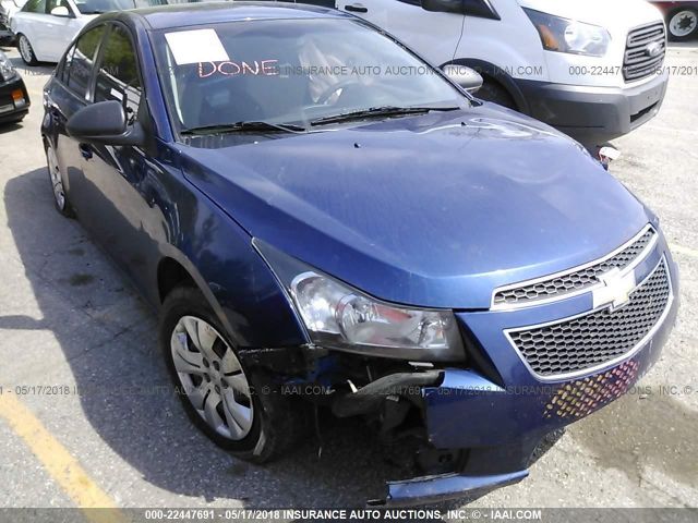 CHEVROLET CRUZE 2013 1g1pa5sh4d7106694