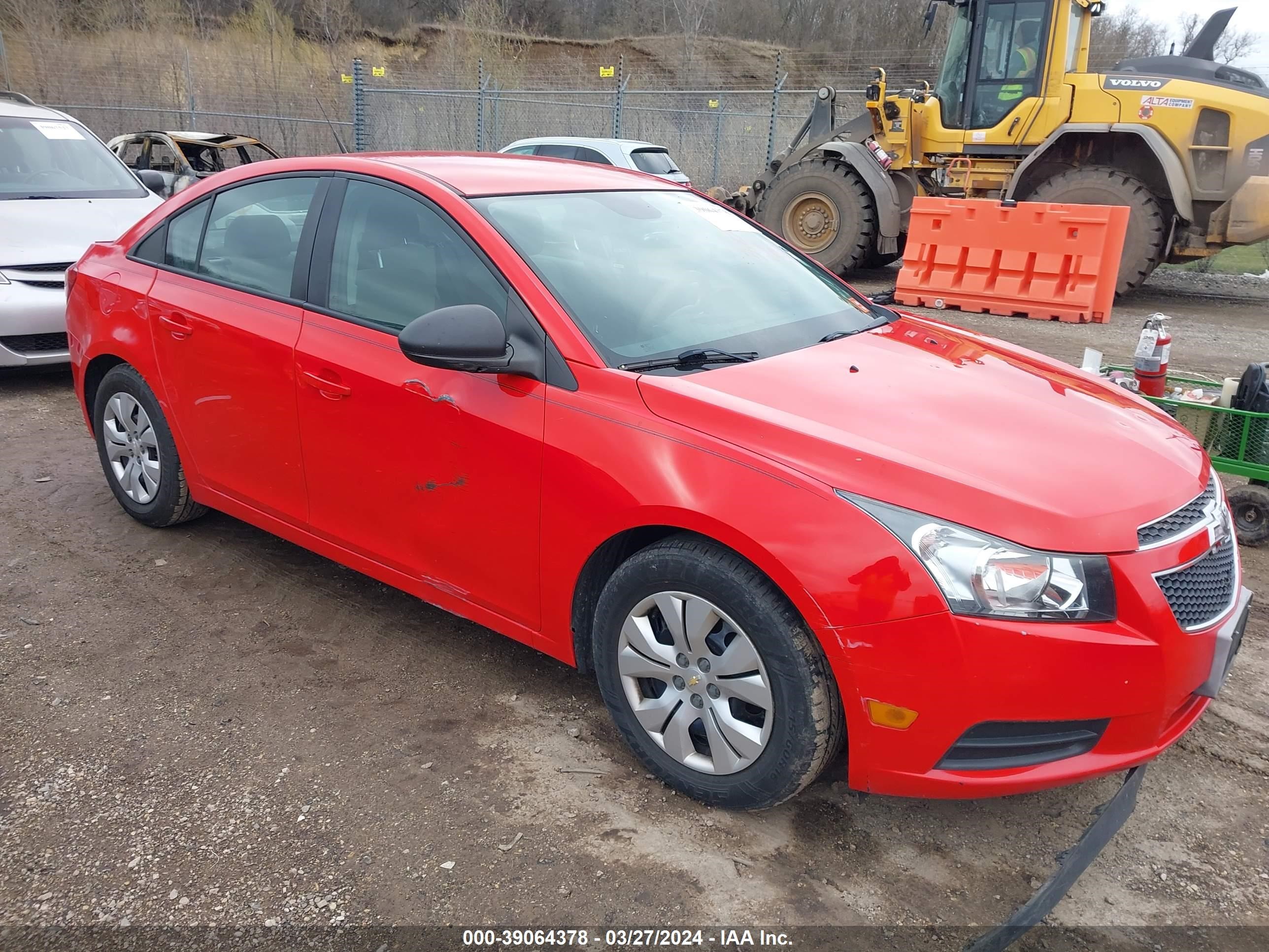 CHEVROLET CRUZE LS 2014 1g1pa5sh4e7348743