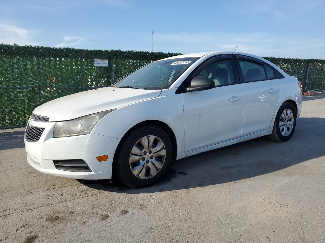 CHEVROLET CRUZE 2014 1g1pa5sh4e7357314