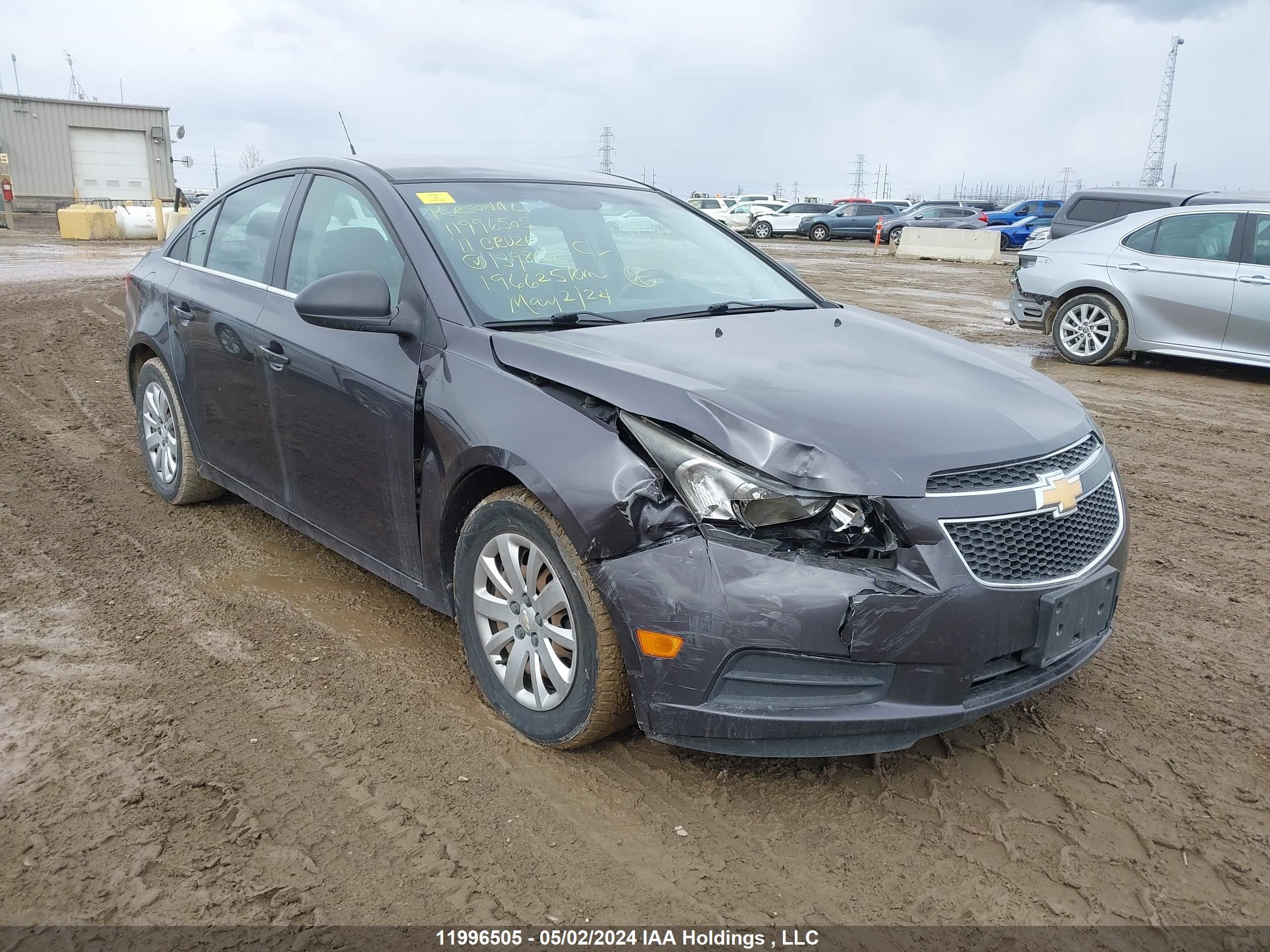 CHEVROLET CRUZE 2011 1g1pa5sh6b7139869