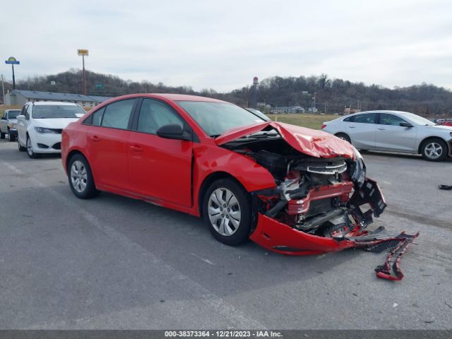 CHEVROLET CRUZE 2014 1g1pa5sh6e7117293