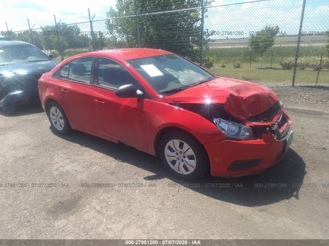 CHEVROLET CRUZE 2014 1g1pa5sh6e7352146