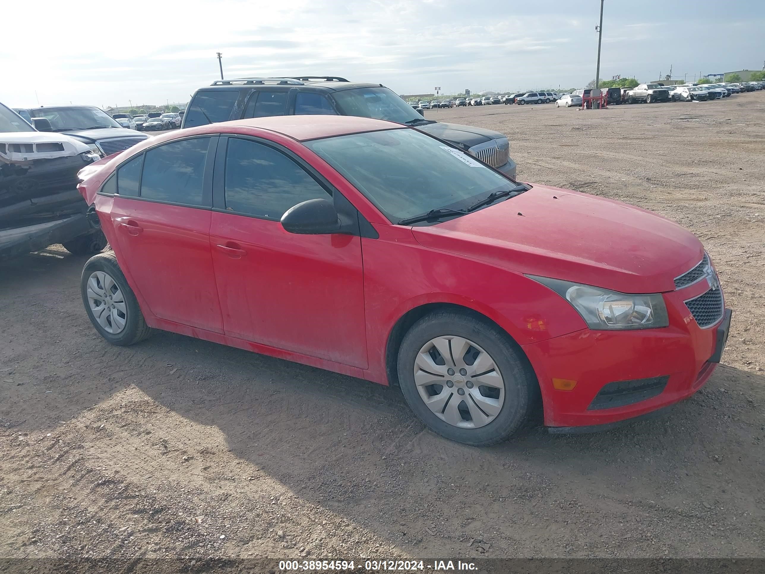 CHEVROLET CRUZE 2014 1g1pa5sh6e7429291