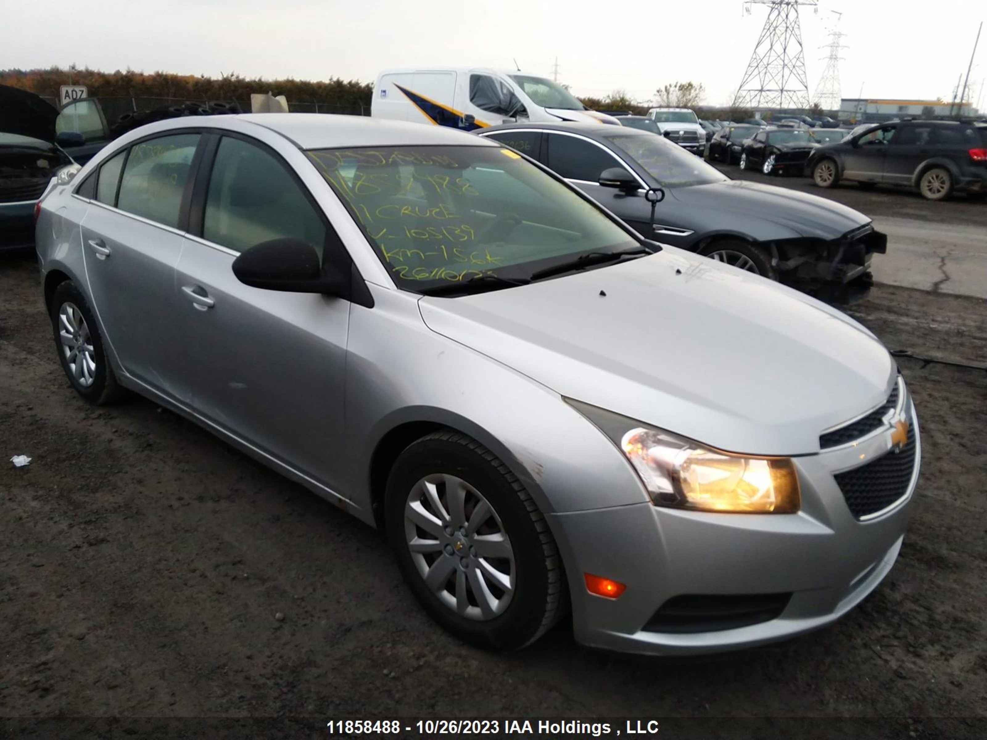 CHEVROLET CRUZE 2011 1g1pa5sh8b7105139