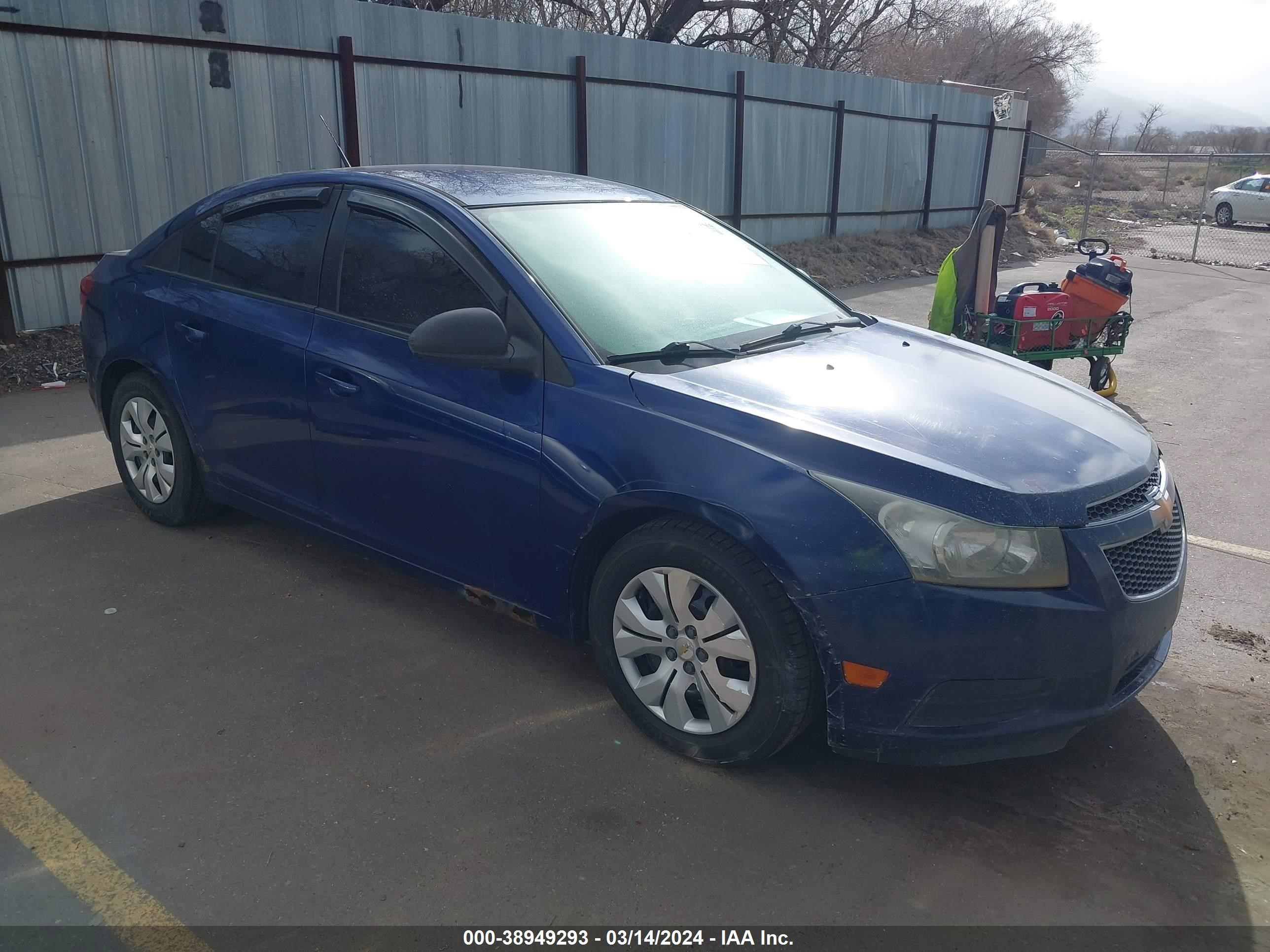 CHEVROLET CRUZE 2013 1g1pa5sh9d7290515