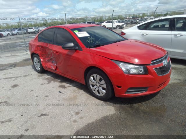 CHEVROLET CRUZE 2014 1g1pa5sh9e7151826