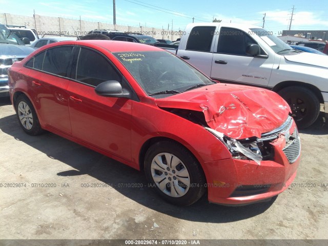 CHEVROLET CRUZE 2014 1g1pa5sh9e7156363