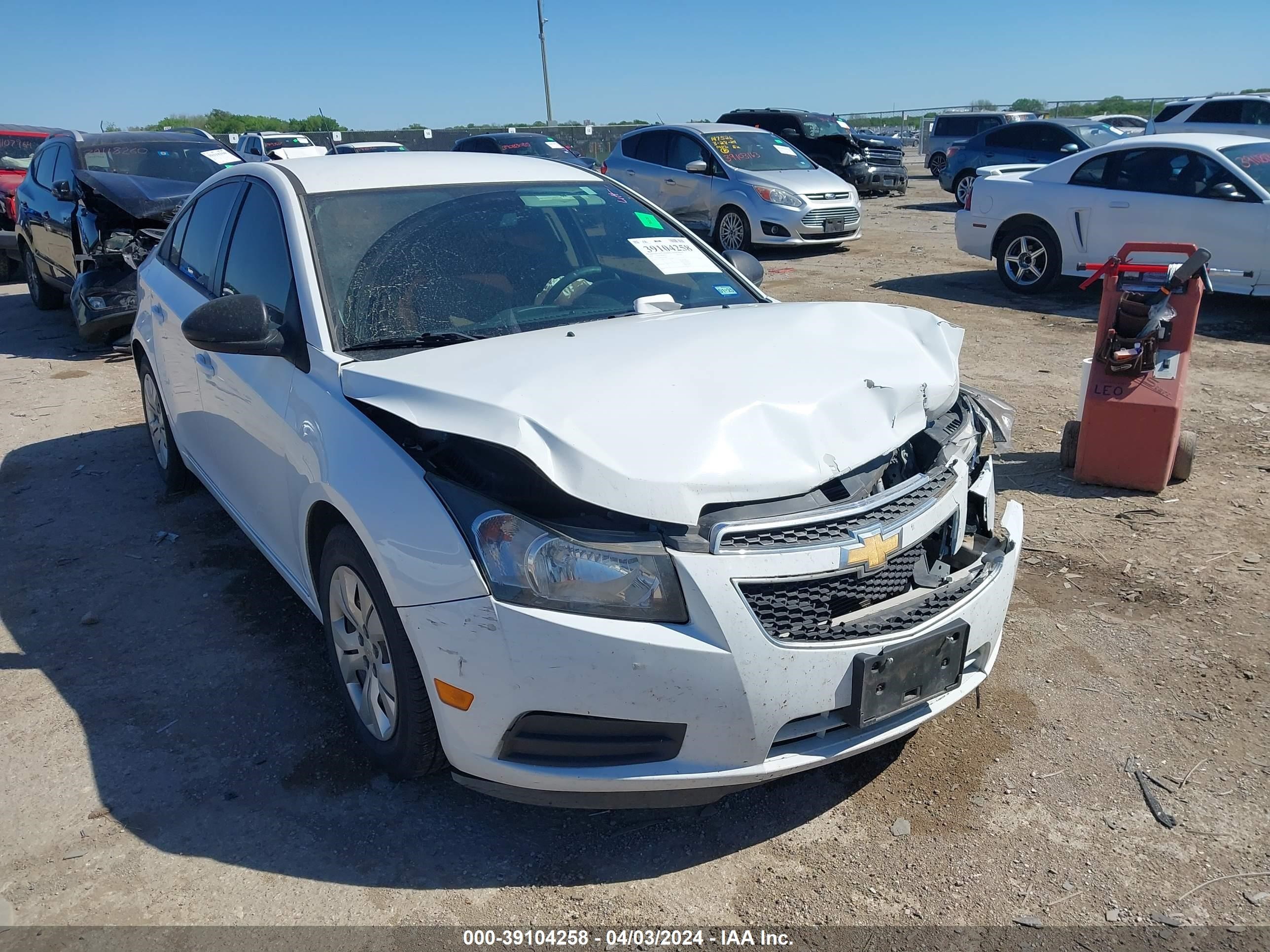 CHEVROLET CRUZE 2014 1g1pa5sh9e7214696